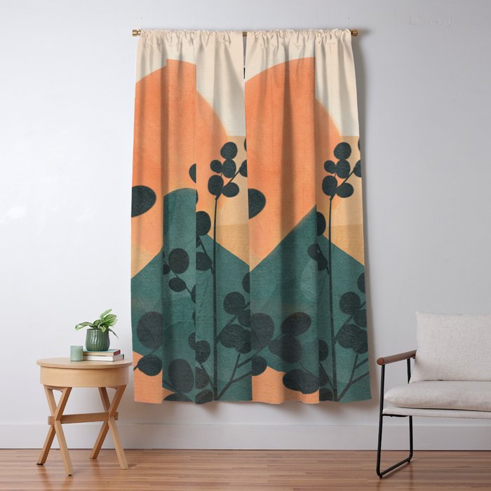 Mountain Sun Window Curtain Gallery Image 5