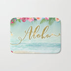 Golden Aloha Bath Mat Gallery Image 1