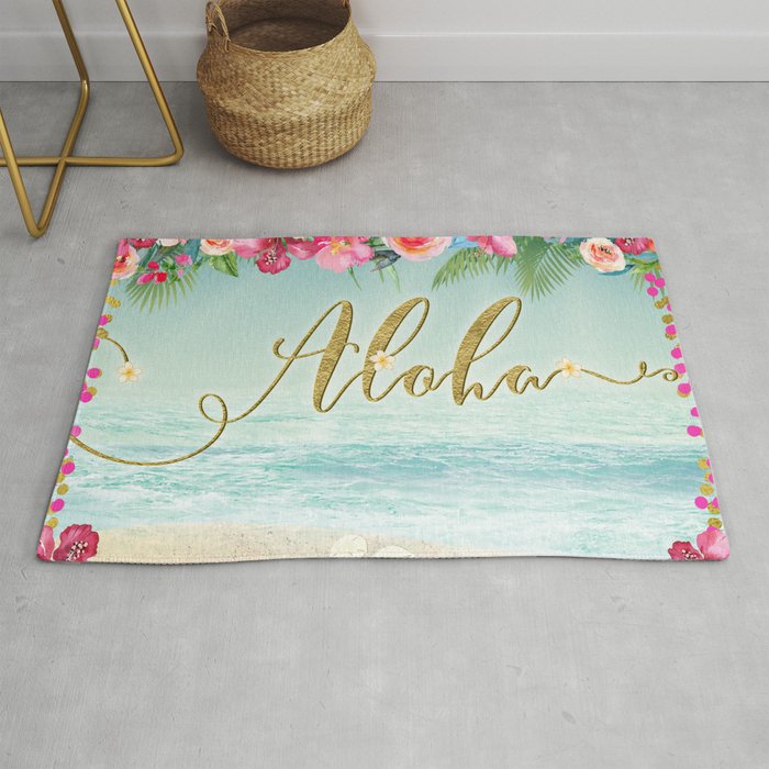 Golden Aloha Rug Gallery Image 1