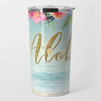 Golden Aloha Travel Mug Gallery Image 1