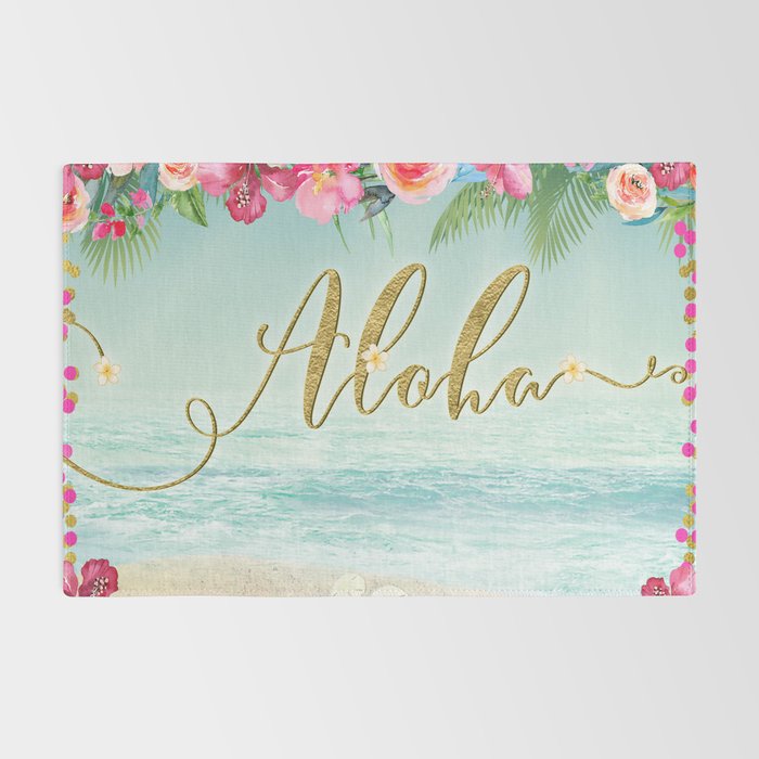 Golden Aloha Rug Gallery Image 2