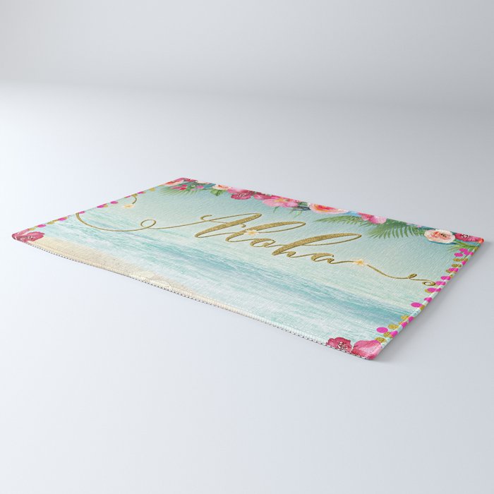 Golden Aloha Rug Gallery Image 3
