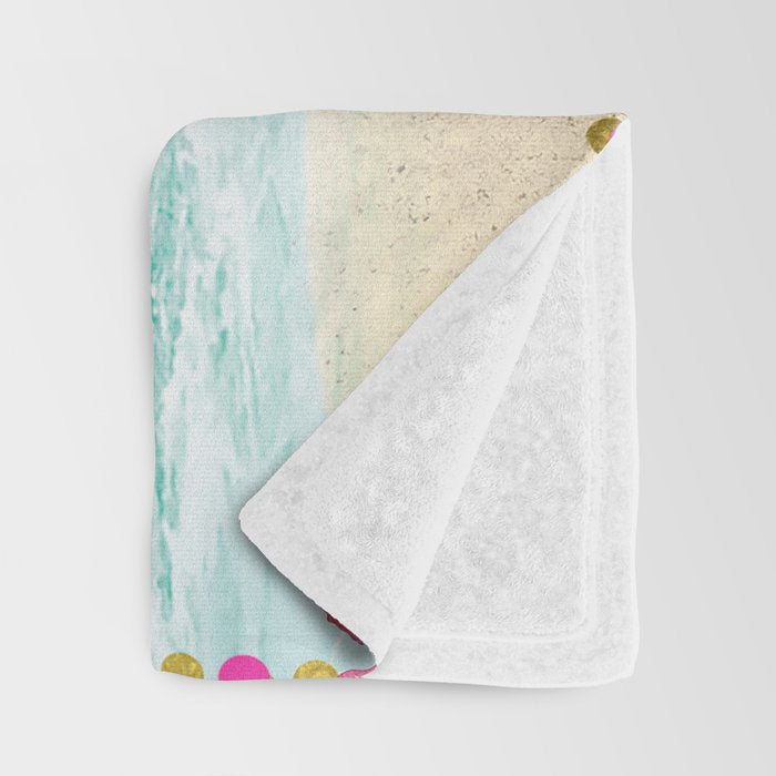 Golden Aloha Throw Blanket Gallery Image 3