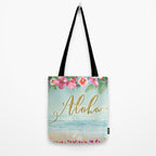 Golden Aloha Tote Bag Gallery Image 2