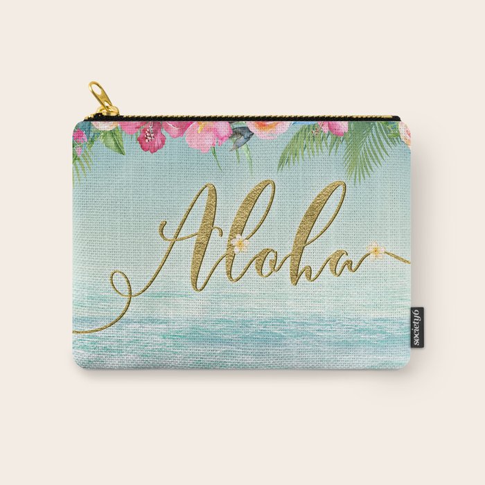 Golden Aloha Carry All Pouch Gallery Image 1
