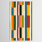 Autumn Winter Striped Revival Tablecloth Gallery Image 2