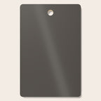 Neutral Taupe Grey Solid Color Cutting Board Gallery Image 1