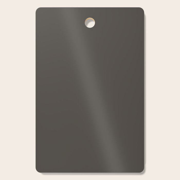 Neutral Taupe Grey Solid Color Cutting Board Gallery Image 1