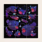 Seadevil Wood Wall Art Gallery Image 1