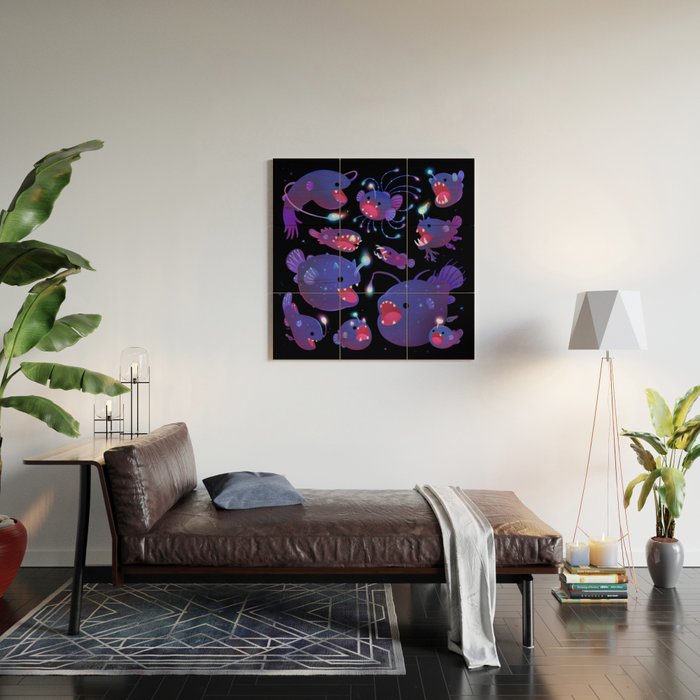 Seadevil Wood Wall Art Gallery Image 2