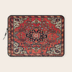 Farahan Arak West Persian Poshti Print Laptop Sleeve Gallery Image 1