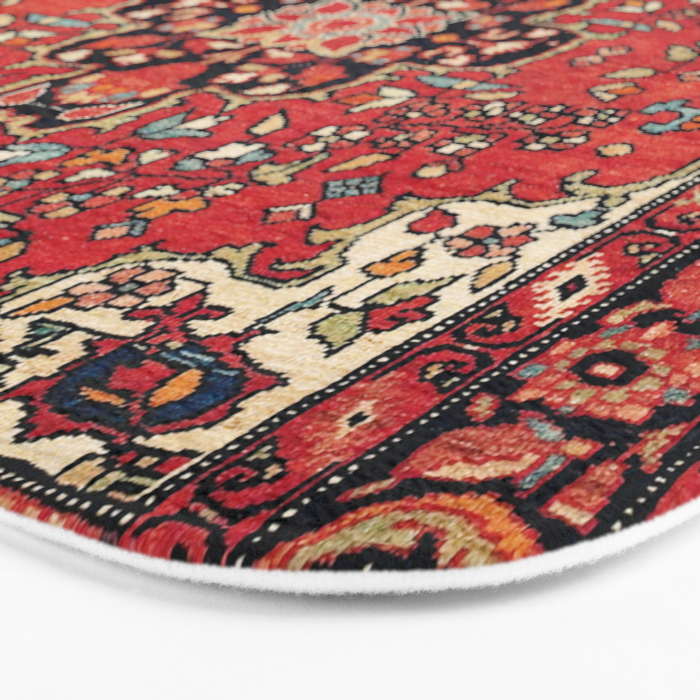 Farahan Arak West Persian Poshti Print Bath Mat Gallery Image 3