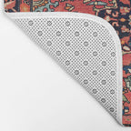Farahan Arak West Persian Poshti Print Bath Mat Gallery Image 2