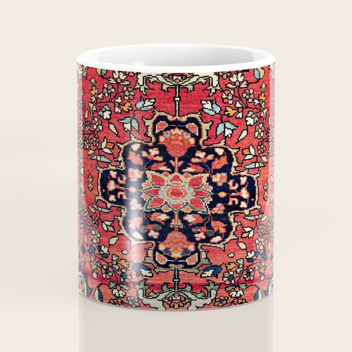 Farahan Arak West Persian Poshti Print Coffee Mug Gallery Image 4