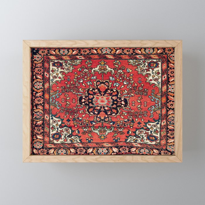 Farahan Arak West Persian Poshti Print Mini Art Print Gallery Image 1