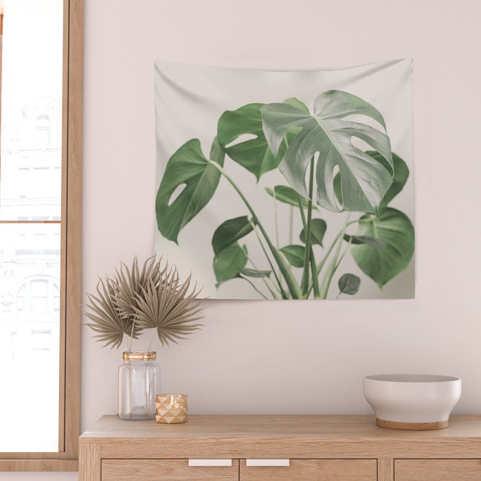 My monstera Wall Tapestry Gallery Image 2