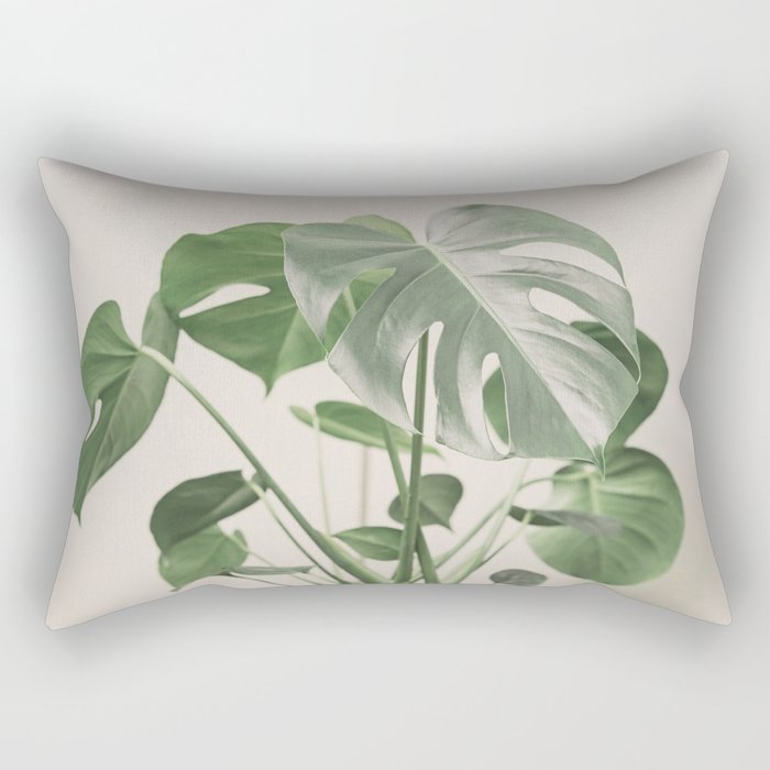 My monstera Rectangular Pillow Gallery Image 2