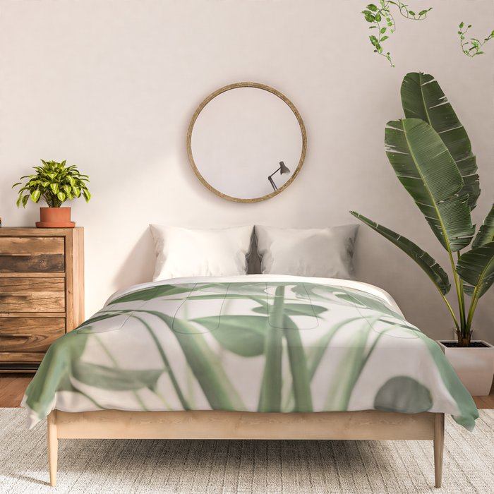 My monstera Comforter Gallery Image 3