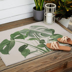 My monstera Outdoor Rug Gallery Image 2