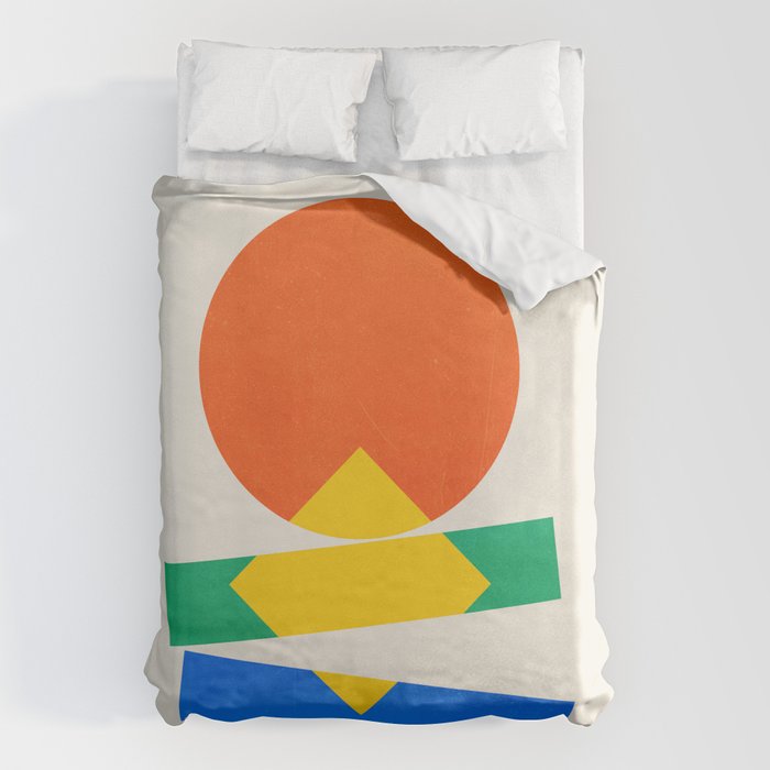 Balance: Bauhaus 1919 Exhibition 02 Duvet Cover Gallery Image 6