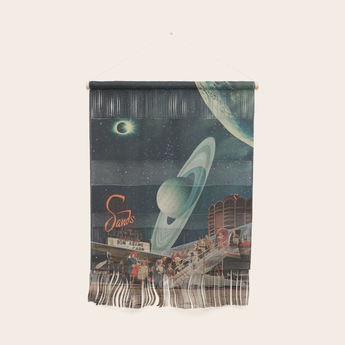 a Postcard from year 2348 Wall Hanging