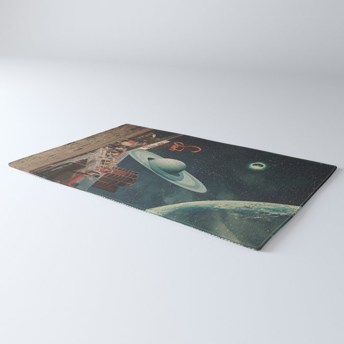 a Postcard from year 2348 Rug Gallery Image 3