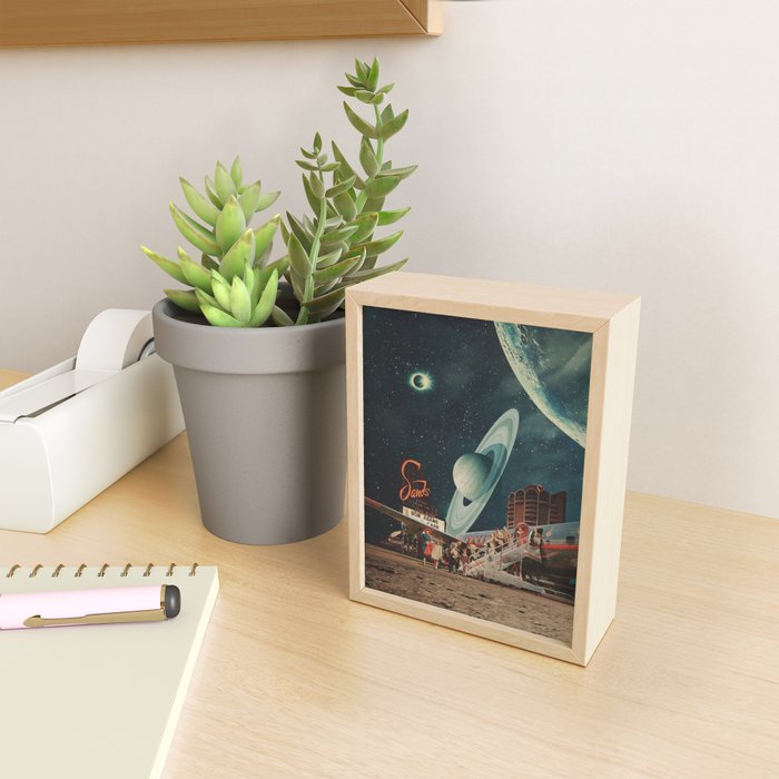 a Postcard from year 2348 Mini Art Print Gallery Image 2