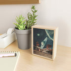 a Postcard from year 2348 Mini Art Print Gallery Image 2