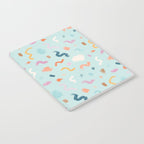 Abtract Colorful Brush Pattern Notebook Gallery Image 2