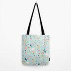 Abtract Colorful Brush Pattern Tote Bag Gallery Image 2