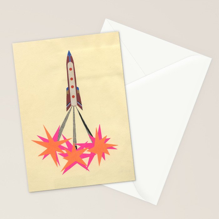 Rocket Stationery Card Gallery Image 2