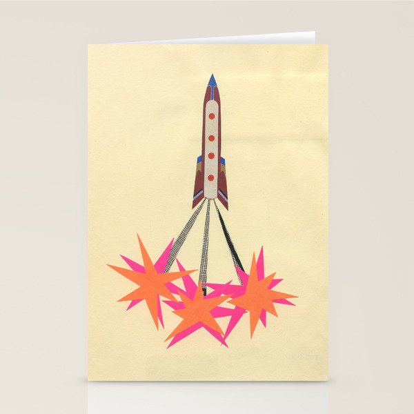 Rocket Stationery Card Gallery Image 1