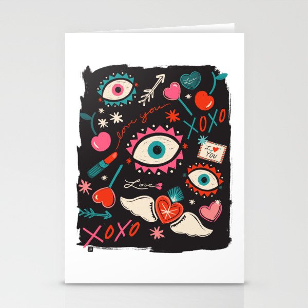 Love Pop Icons Stationery Card Gallery Image 2