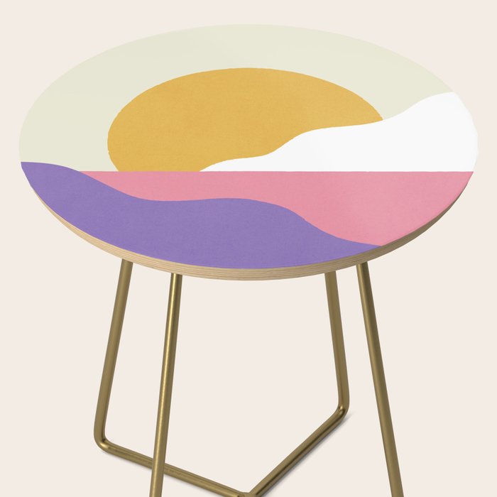 Sunset Island - Pink Side Table Gallery Image 2