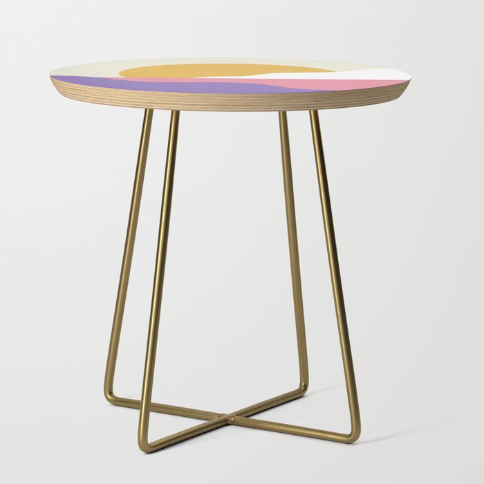 Sunset Island - Pink Side Table Gallery Image 1