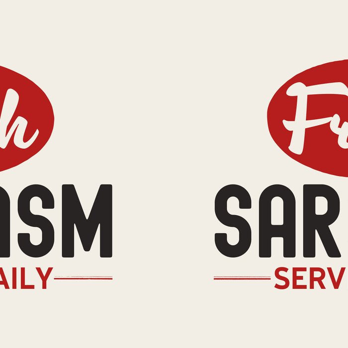 Fresh Sarcasm Served Daily Coffee Mug Gallery Image 2