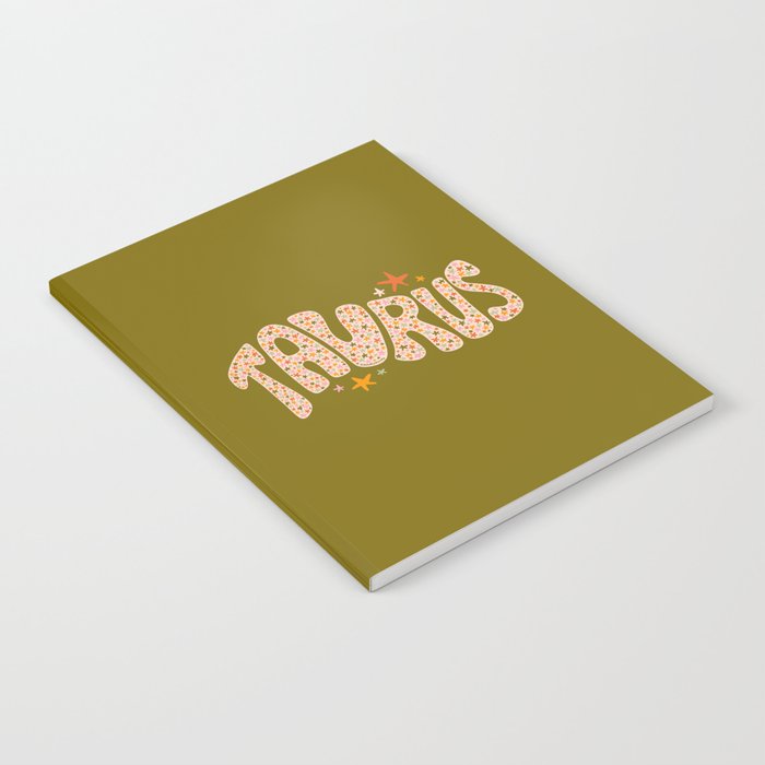 Starry Taurus Notebook Gallery Image 1