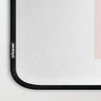 Botanical Line Art, Line Rose, Pink Wall Art, Minimalist Modern Art by Synplus Laptop Sleeve Gallery Image 3