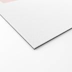 Botanical Line Art, Line Rose, Pink Wall Art, Minimalist Modern Art by Synplus Welcome Mat Gallery Image 2