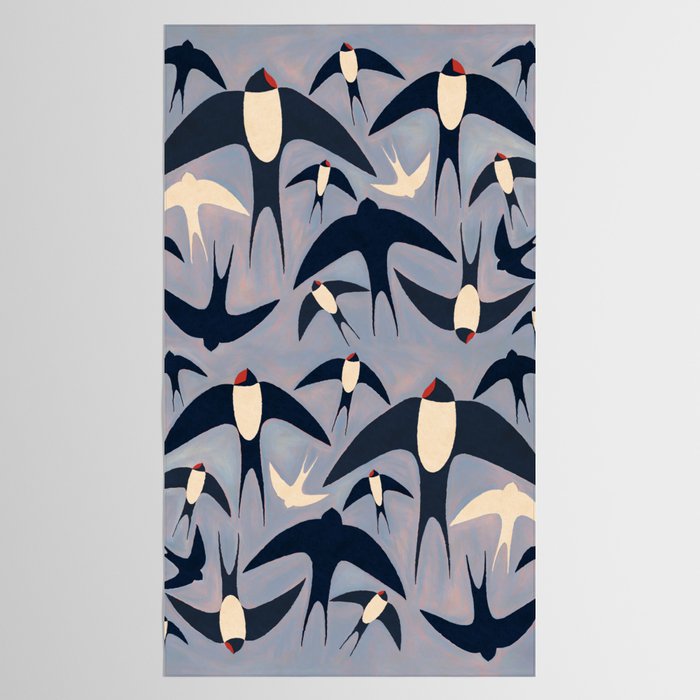 Swallows Tablecloth Gallery Image 2