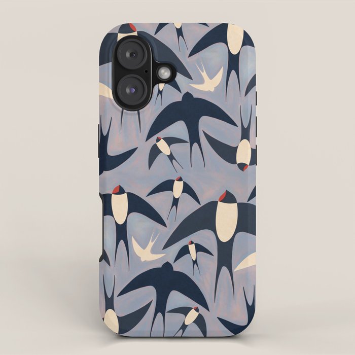 Swallows iPhone Case Gallery Image 1