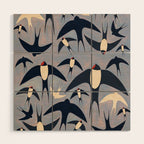 Swallows Wood Wall Art Gallery Image 1