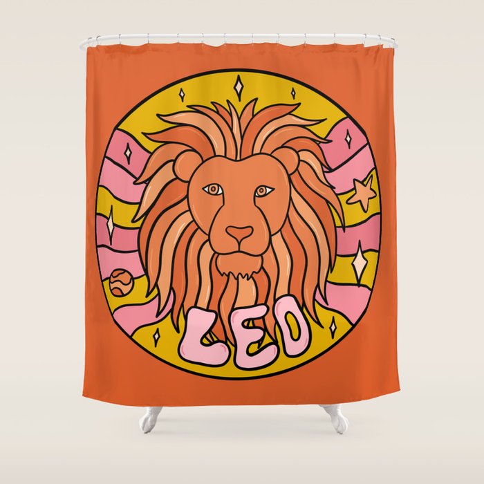 2020 Leo Shower Curtain Gallery Image 1