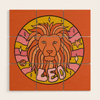 2020 Leo Wood Wall Art Gallery Image 1