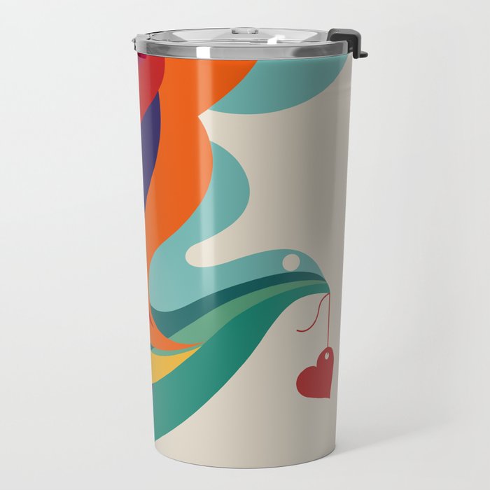 Love Message Travel Mug Gallery Image 2