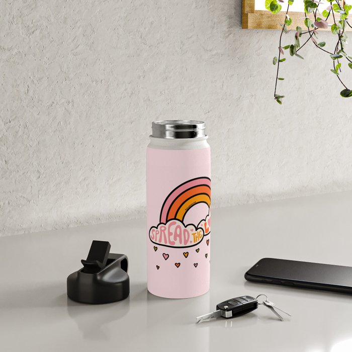 Spread The Love Water Bottle Gallery Image 4