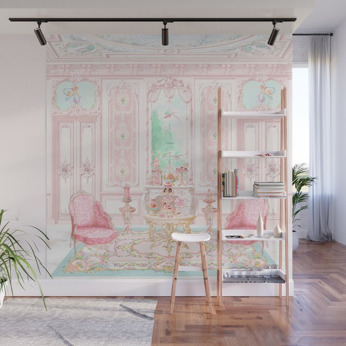 Marie Antoinette Tea in Paris  Wall Mural Gallery Image 1