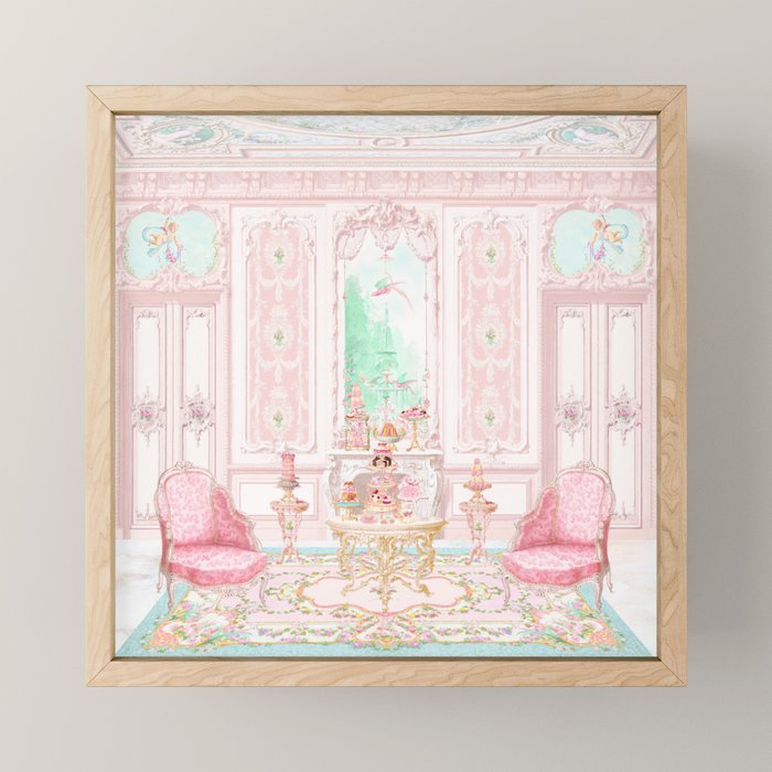 Marie Antoinette Tea in Paris  Mini Art Print Gallery Image 1