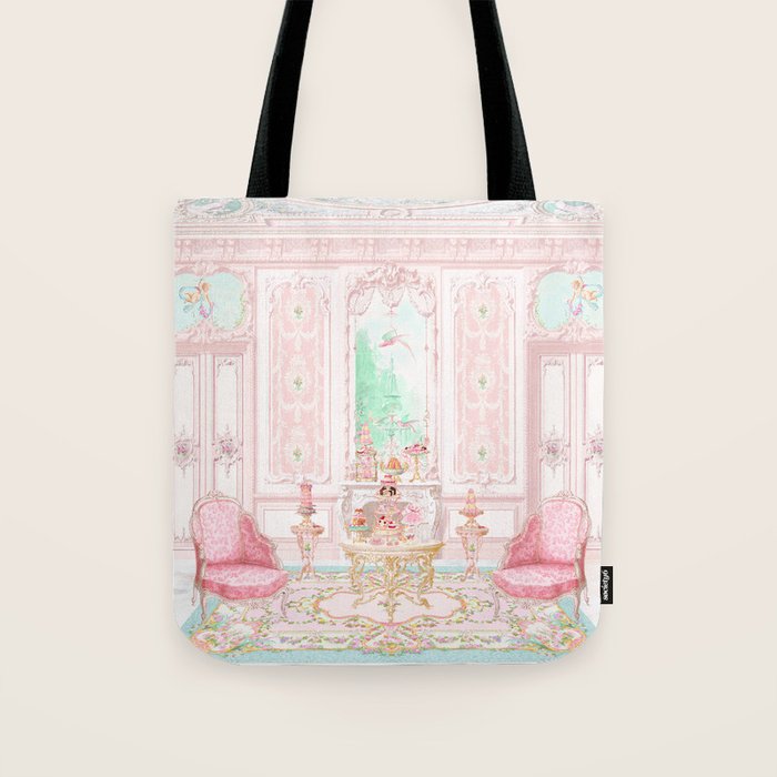 Marie Antoinette Tea in Paris  Tote Bag Gallery Image 1