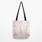 Marie Antoinette Tea in Paris  Tote Bag Gallery Image 2
